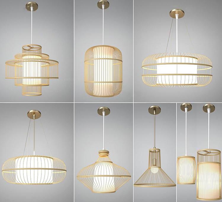 Chinese Style chandelier 3D model